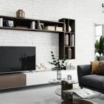 سرامیک عقیق مدل گوتیک 120*40 سفید مات