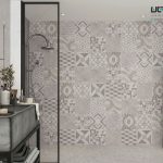 سرامیک عقیق مدل کالزا 60*30 طوسی تک گل مات