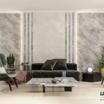 سرامیک عقیق مدل لابرتو 120*60 طوسی نانوپولیش