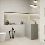 سرامیک عقیق مدل مادیسون 120*40 کرم تیره مات