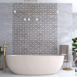 سرامیک عقیق مدل روسو 60*30 تک گل B براق