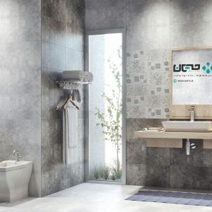 سرامیک عقیق مدل ویوا 60*30 طوسی تک گل مات