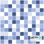 سرامیک عقیق مدل واتر رویال 30*30 استخری آبی براق