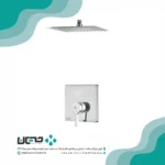 شیر دوش توکار kwc مدل آوا تیپ 1 کروم