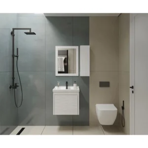 کابینت روشویی بومرنگ مدل Rojina 50 Wave