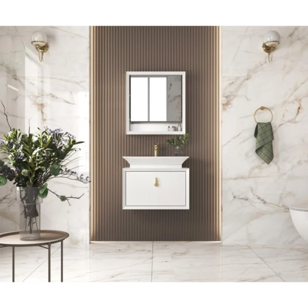 کابینت روشویی بومرنگ مدل Eleganza 65