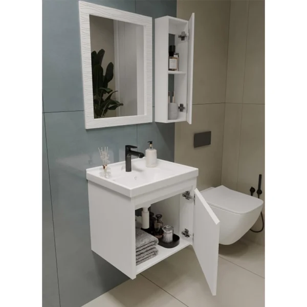 کابینت روشویی بومرنگ مدل Rojina 50 Wave