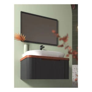 کابینت روشویی بومرنگ مدل Walnut 70