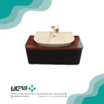 کابینت روشویی بومرنگ مدل Walnut 70