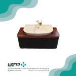 کابینت روشویی بومرنگ مدل Walnut 70