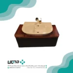 کابینت روشویی بومرنگ مدل Walnut 70