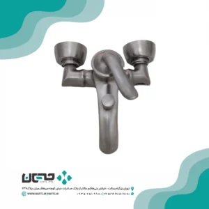 شیر دوش آرال مدل لاروس کروم مات