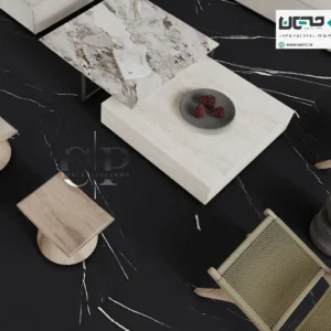 سرامیک اسلب پالرمو 150*150 midnight مات