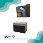 روشویی بومرنگ مدل Rojina70 Wave