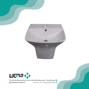 روشویی پایه سرخود گلسار مدل گاترین