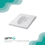 توالت زمینی تخت مروارید مدل ولگا 62 بدون ریم - Image 2