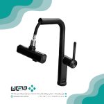 شیر ظرفشویی شاوری 3 حالته مشکی مدل Bossini - تصویر 3