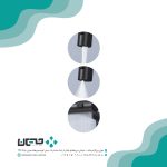 شیر ظرفشویی شاوری 3 حالته مشکی مدل Bossini - تصویر 5