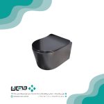 توالت فرنگی وال هنگ مروارید مدل دسپینا مشکی مات 49 (درب UF)