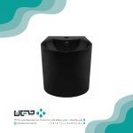 روشویی نیم پایه مروارید مدل دسپینا مشکی مات 41