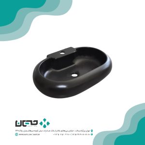 روشویی روسنگی مروارید مدل پارمیدا مشکی مات 60