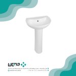 روشویی پایه دار گلسار مدل آیسان 50