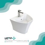 روشویی نیم پایه چینی کرد مدل لیندا