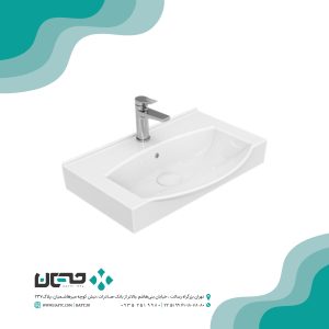 روشویی روکابینتی چینی کرد مدل آزالیا 60