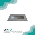 روشویی روکابینتی مروارید مدل دسپینا طوسی مات 80