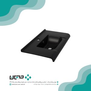 روشویی روکابینتی مروارید مدل ویستا مشکی مات 90