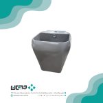 روشویی نیم پایه مروارید مدل مایا طوسی مات 40