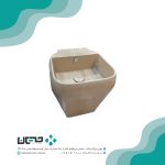 روشویی نیم پایه مروارید مدل مایا نسکافه ای 40