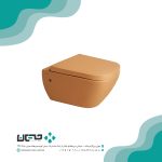 توالت فرنگی والهنگ مروارید مدل کاپریس نسکافه ای 54 (درب UF)